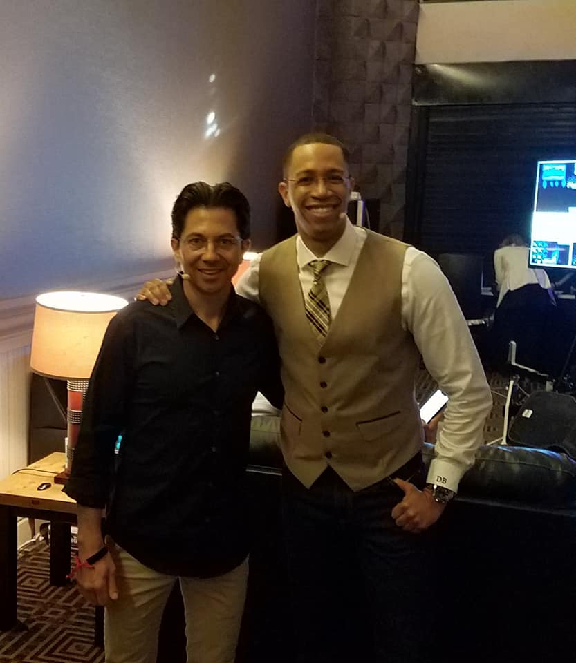 Devon Brown with Dean Graziosi Devon Brown with Dean Graziosi