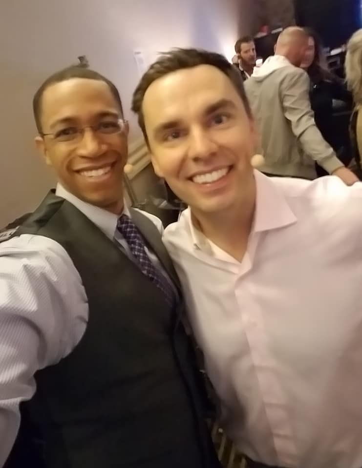 Devon Brown with Brendon Burchard Devon Brown with Brendon Burchard