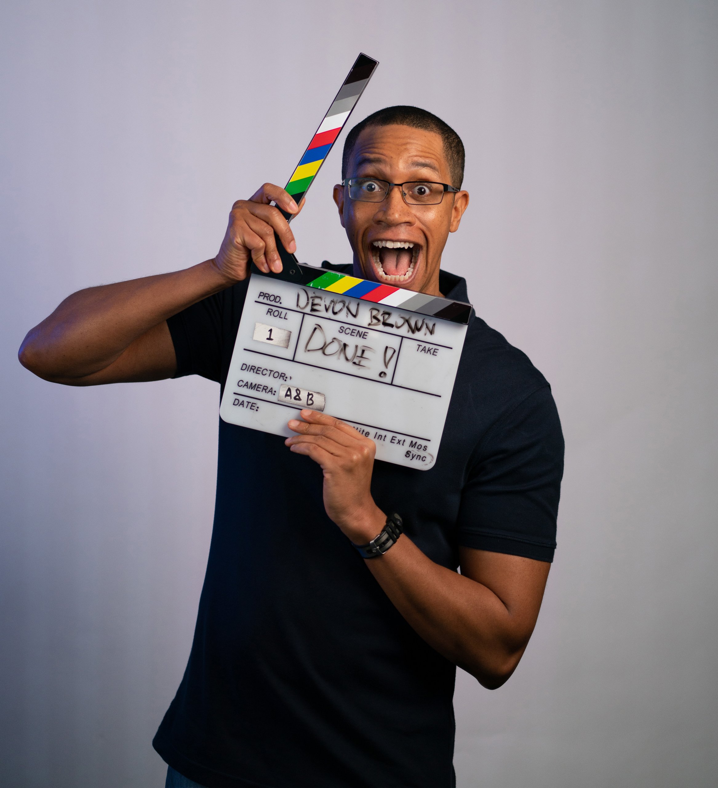 Keynote Speaker | Emcee Devon Brown With Clapper